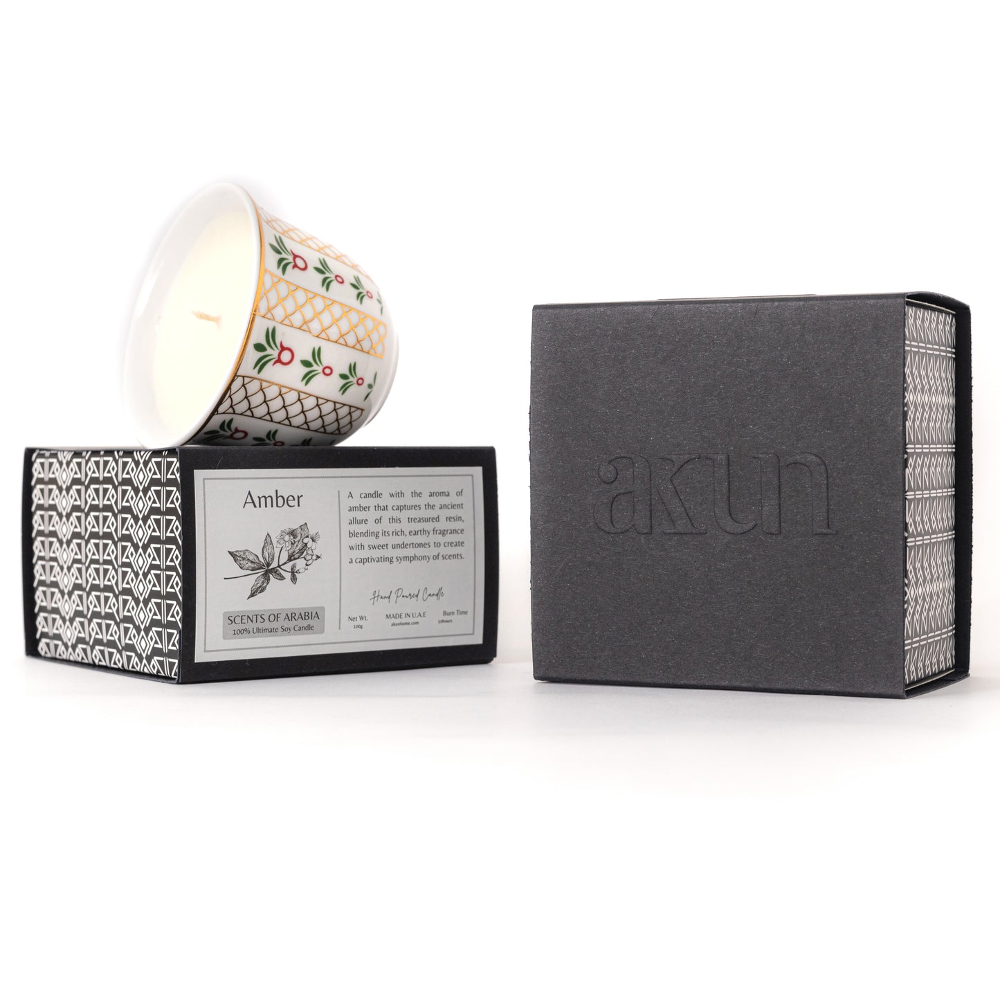 AKUN Amber Scented Candle