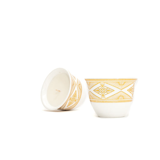 AKUN Scented Candle in Gold - Set 2