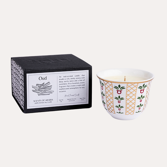 Oud Scented Candle - Gold